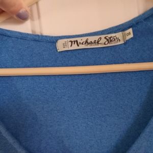 Michael Stars Teal Empire Waist Maternity Dress One Size OS